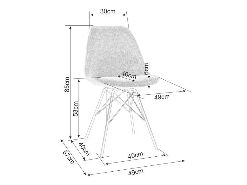 Kėdė KEN BREGO 5 Kėdė KEN BREGO 5
