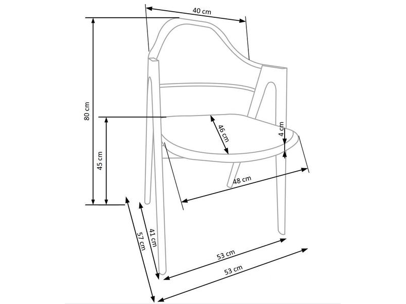 Kėdė K-344 10 Kėdė K-344 10