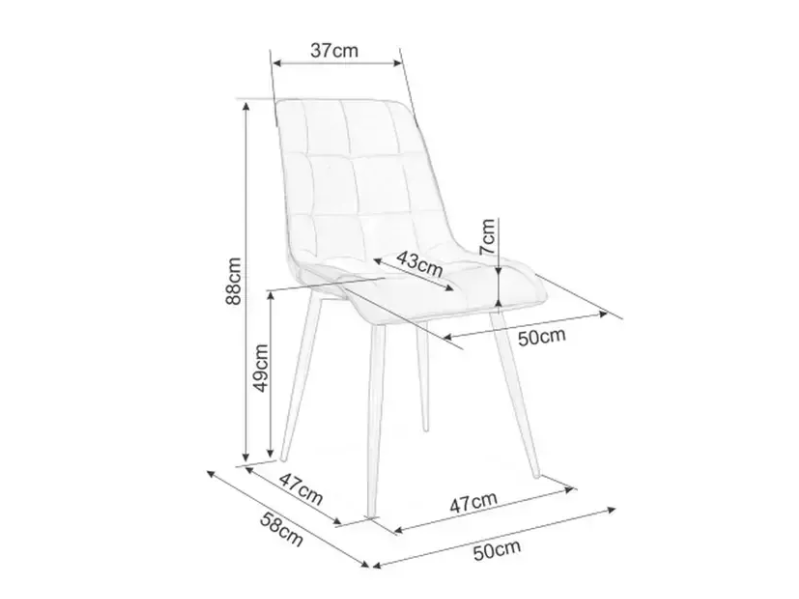 Kėdė CHIC K BREGO 4