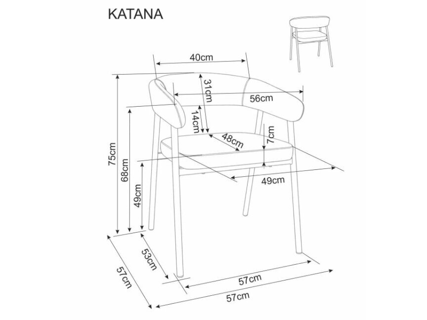 Kėdė KATANA 6 Kėdė KATANA 6