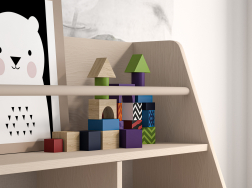 Knygu spintelė MEVEL 09