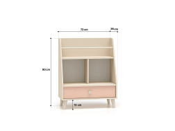 Knygu spintelė MEVEL 09