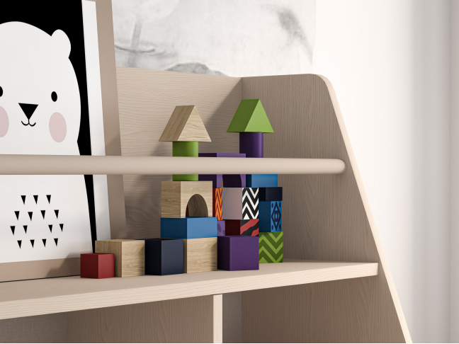 Knygu spintelė MEVEL 09 6