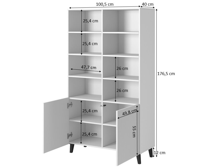 Knygu lentyna PAFOS 100 10 Knygu lentyna PAFOS 100 10