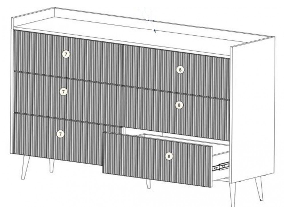 Komoda ADEMO 3 1 Komoda ADEMO 3 1