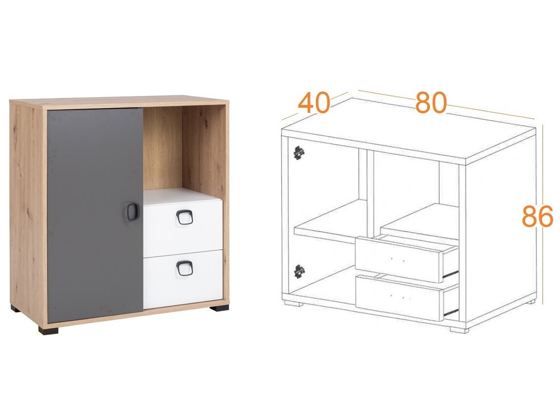 Komoda KEVIN REG 7 1 Komoda KEVIN REG 7 1