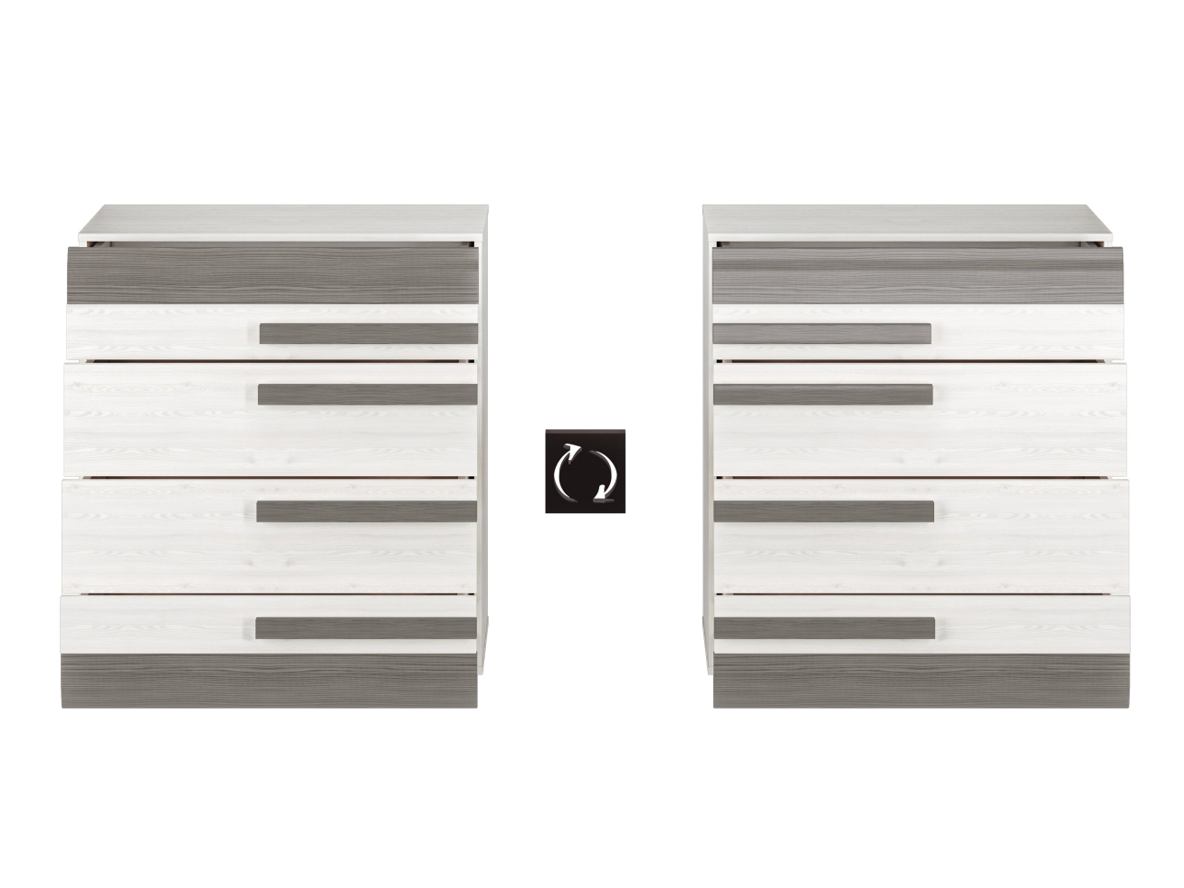 Komoda BLANCO 08 3 Komoda BLANCO 08 3