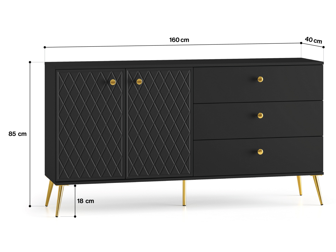 Komoda ELJOT 01 3 Komoda ELJOT 01 3