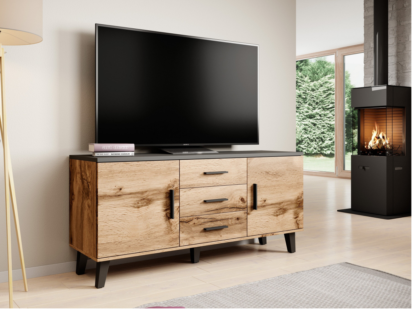 Komoda LOTTA 150 2D3S Komoda LOTTA 150 2D3S