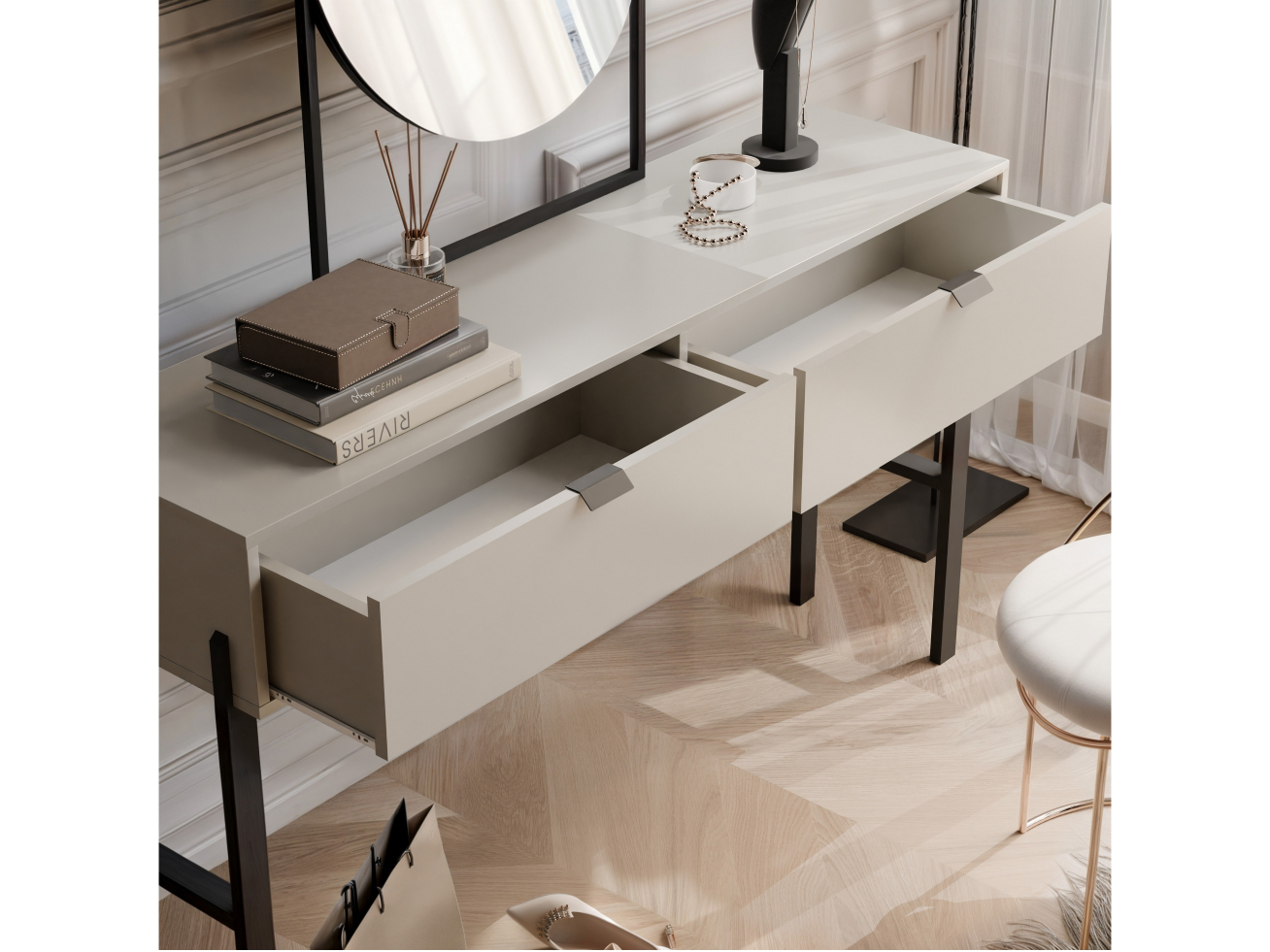 Kosmetinis staliukas CREMONA 2S 4