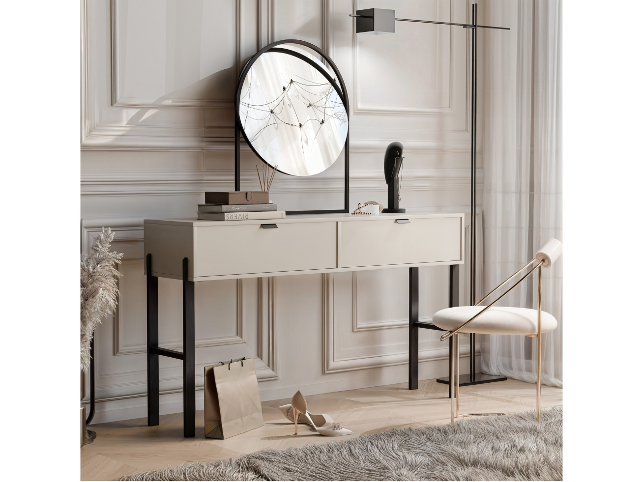 Kosmetinis staliukas CREMONA 2S 2 Kosmetinis staliukas CREMONA 2S 2