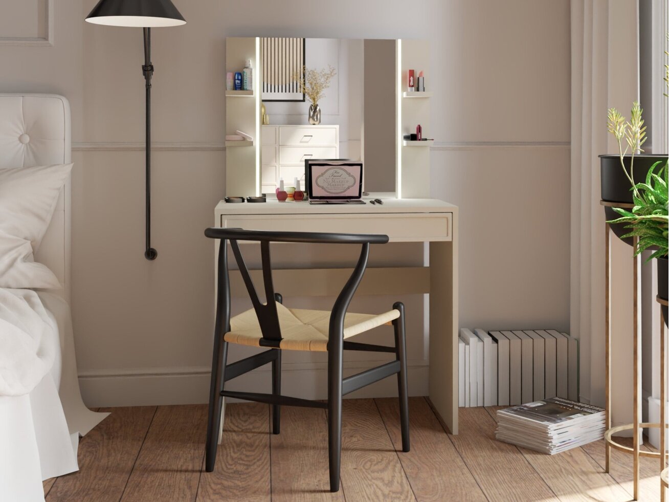 Kosmetinis staliukas DECO 1S 1