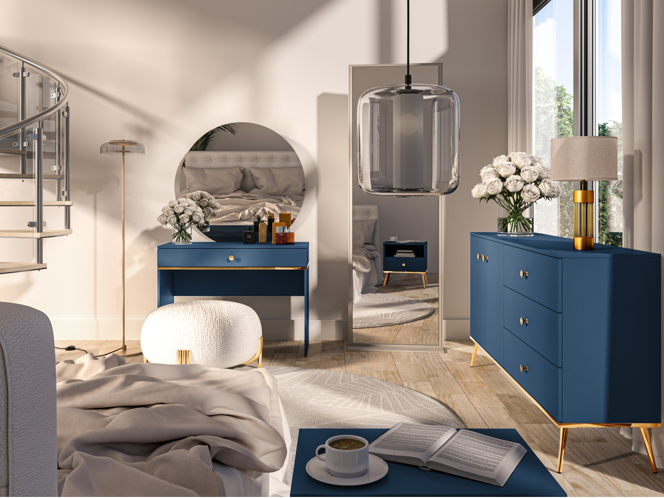 Kosmetinis staliukas MARINE 09 7 Kosmetinis staliukas MARINE 09 7