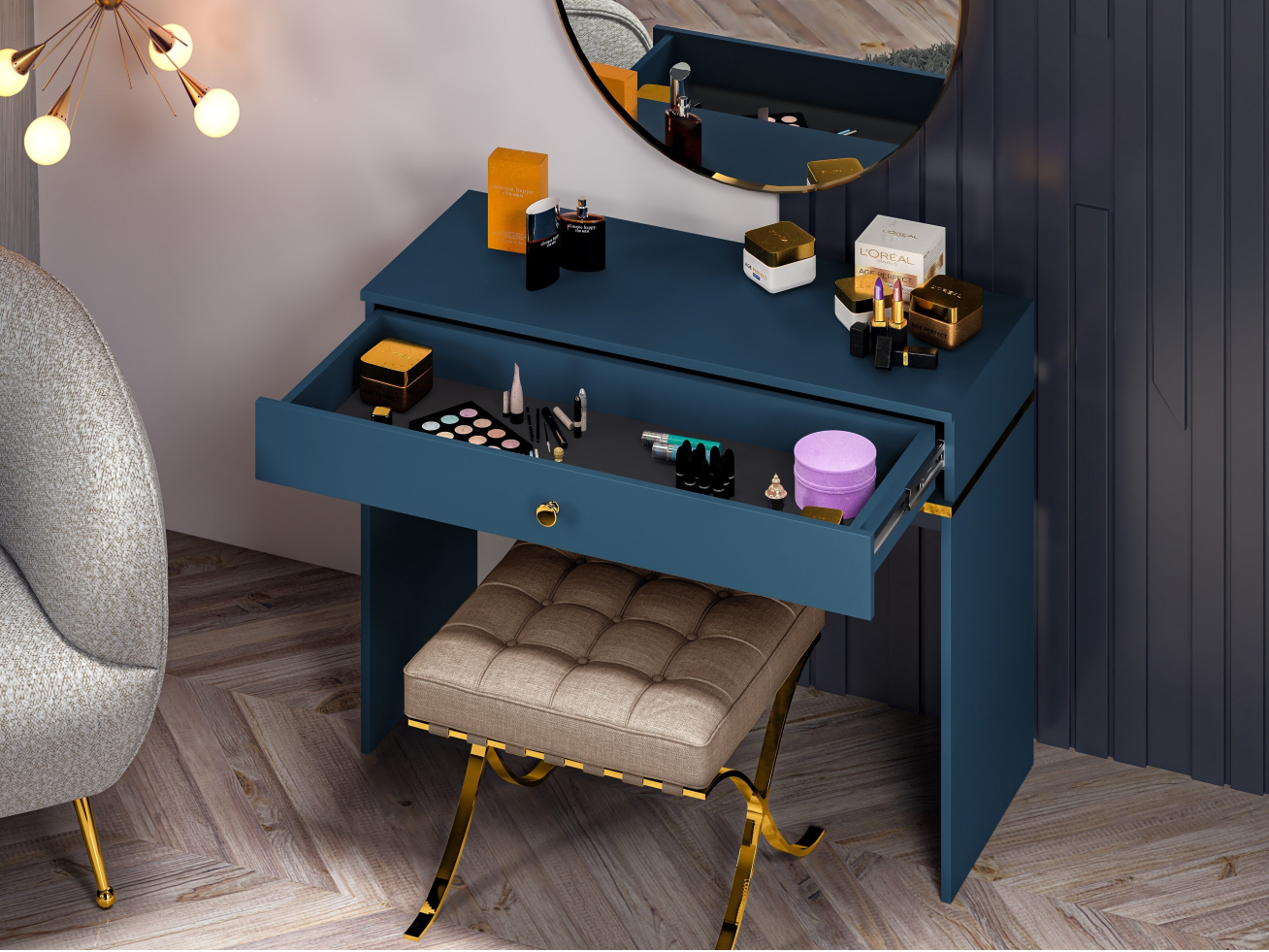 Kosmetinis staliukas MARINE 09 4