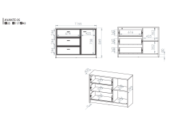 Komoda AVANTE 05