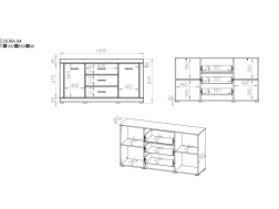 Komoda DORA 04