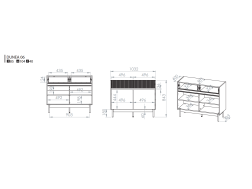Komoda DUNEA 06