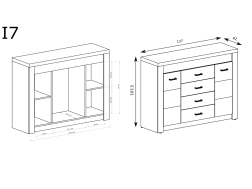 Komoda INDIANAPOLIS I7