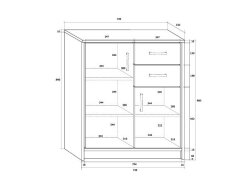 Komoda K1-2D-2S