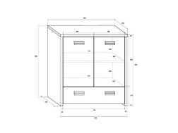 Komoda KIT-03