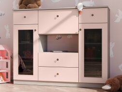 Komoda su vitrinom MBL 140-W