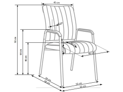 Konferencinė kėdė VIGOR