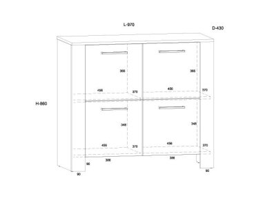 Komoda SLI-04 Komoda SLI-04