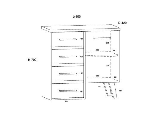 Komoda NOR-03 5 Komoda NOR-03 5