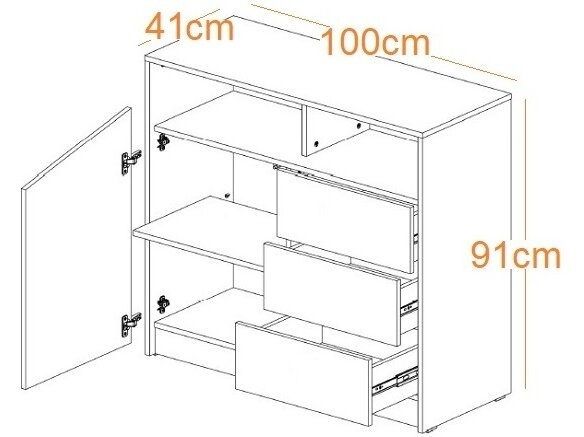 Komoda ASTON4 1 Komoda ASTON4 1