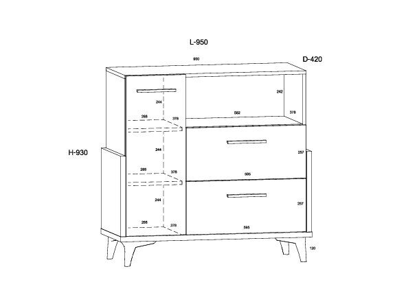 Komoda HEY-07 5 Komoda HEY-07 5