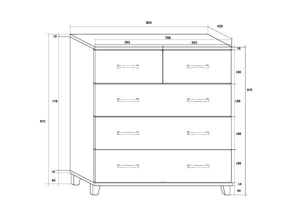 Komoda KN-8045S 1 Komoda KN-8045S 1