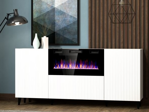 Komoda PAFOS 180 su elektriniu židiniu Komoda PAFOS 180 su elektriniu židiniu