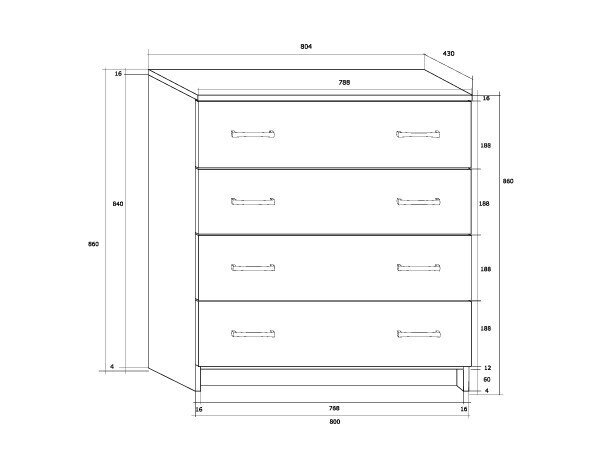Komoda K-8044S 1 Komoda K-8044S 1