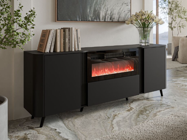 Komoda VOLARE 200 su elektriniu židiniu 2