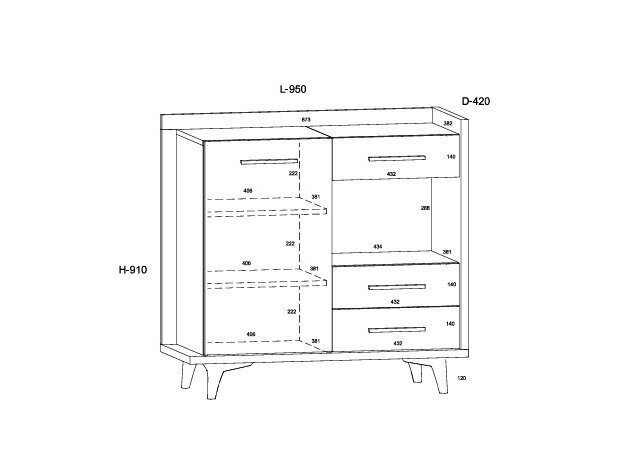 Komoda BOX-01 5
