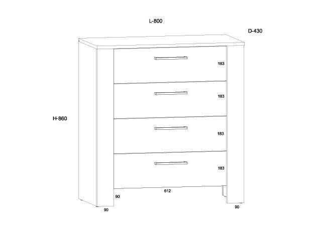 Komoda SLI-05 6 Komoda SLI-05 6