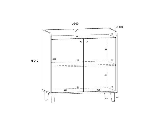 Komoda DOL-05 6 Komoda DOL-05 6