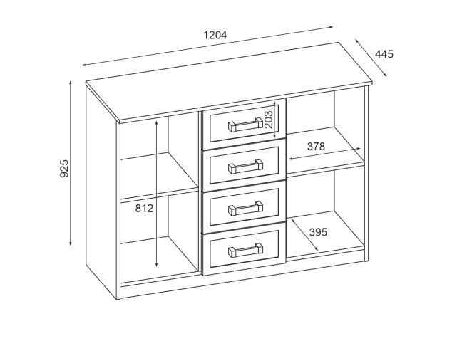 Komoda 120 3 Komoda 120 3
