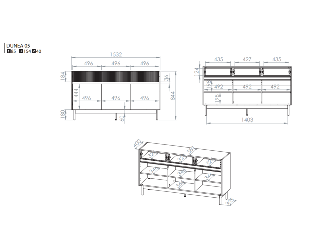 Komoda DUNEA 05 10