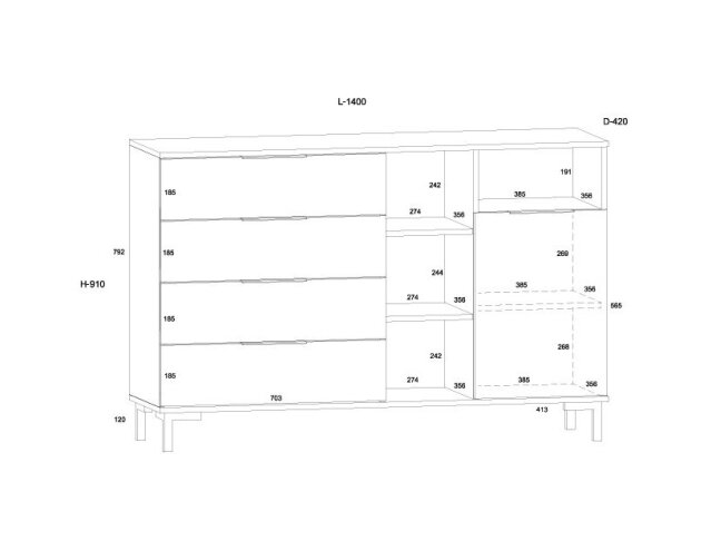 Komoda FRE-01 5 Komoda FRE-01 5