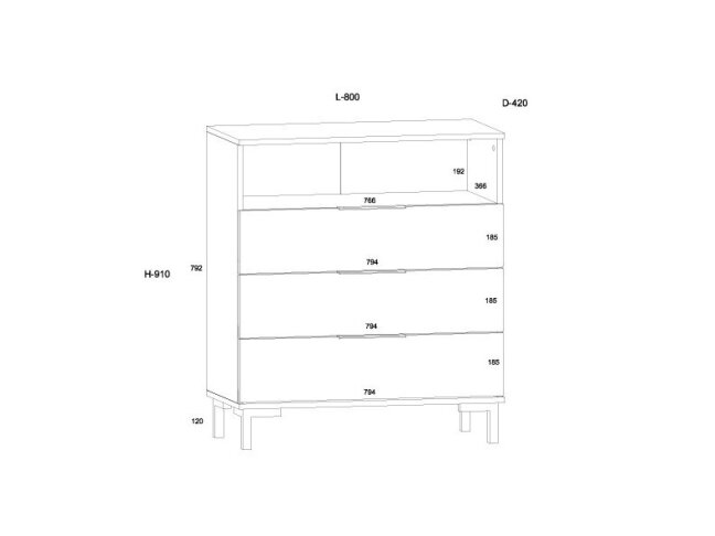 Komoda FRE-03 5 Komoda FRE-03 5