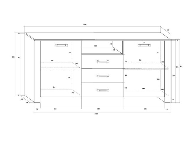 Komoda HUG-02 5 Komoda HUG-02 5