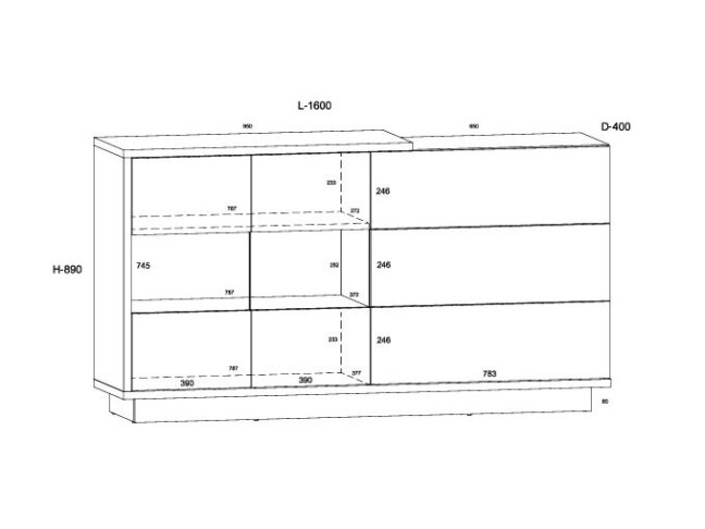 Komoda HYB-10 5 Komoda HYB-10 5