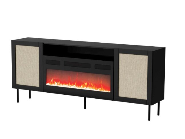 Komoda JUTA EF su elektriniu židiniu