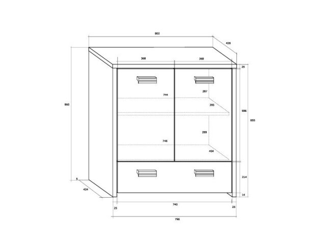 Komoda KIT-03 3 Komoda KIT-03 3