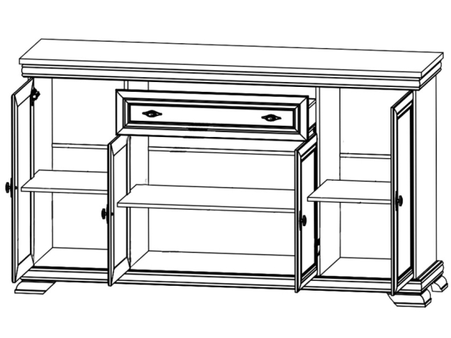 Komoda Kora KK4 2 Komoda Kora KK4 2