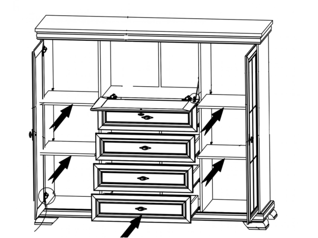 Komoda Kora KK7 3 Komoda Kora KK7 3