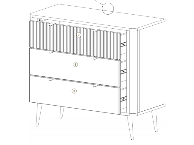 Komoda MARLY 11 1 Komoda MARLY 11 1