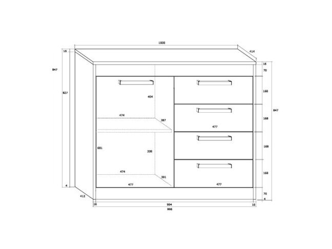 Komoda MXS-07 5 Komoda MXS-07 5