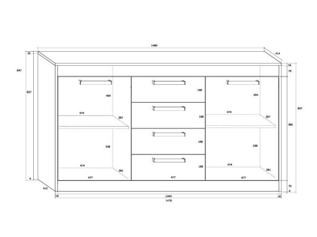 Komoda MXS-08 5 Komoda MXS-08 5